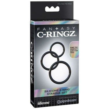 Set di 3 Anelli in Silicone per Erections Più Dure e Durature